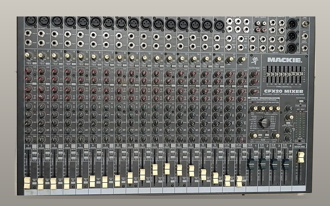 Аналоговый микшерный пульт Mackie CFX20