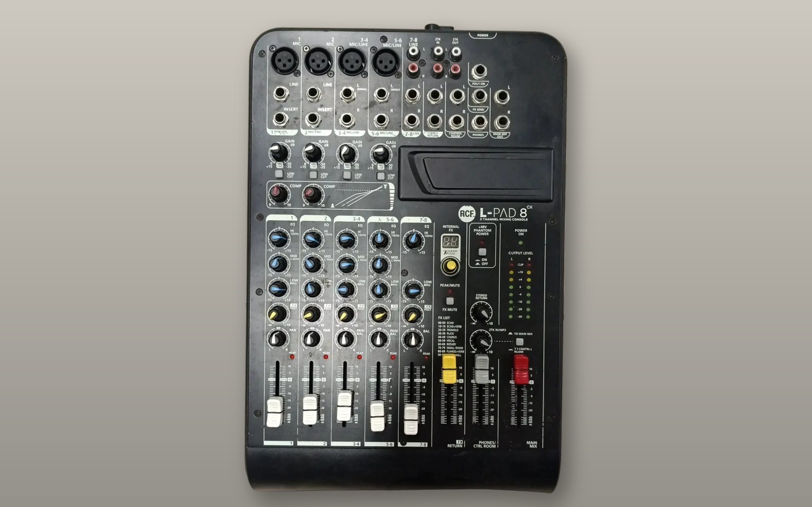 Аналоговый микшерный пульт RCF L-PAD 8 CX